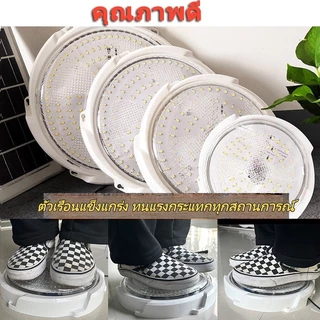 🔥เสียแลกใหม่🔥 ไฟโซล่าเซลล โคมไฟเพดาน 120000W Solar Light แสงวอร์ม/ไฟสีขาว IP68 สว่างอัตโนมัติเมื่อฟ้ามืด ชาร์จไฟอัตโนม