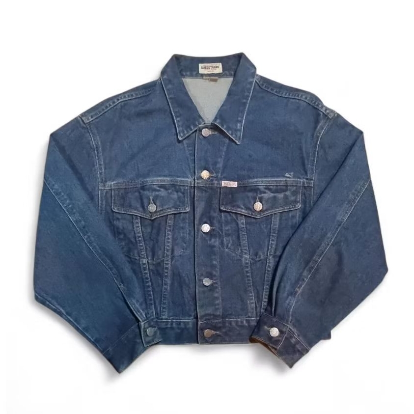 GUESS Jeans — Vintage Cropped Denim Jacket