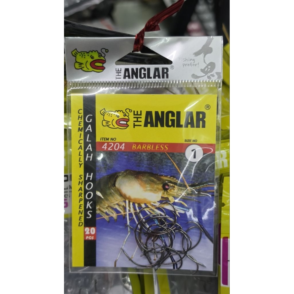 ตัวเบ็ดตกกุ้ง THE ANGLAR ของแท้💯มีหลายรุ่นหลายsizeให้เลือกใช้