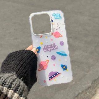 เคส space case ลายการ์ตูน oppo - A3 A3x A5i A5x A6 A6x A6pro A15 A15s
