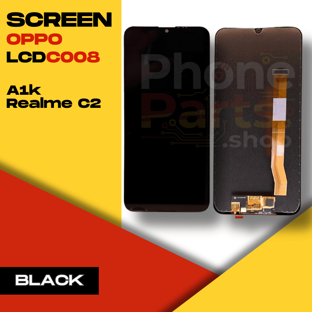 หน้าจอ LCD OPPO A1K/RealmeC2 (BLACK)