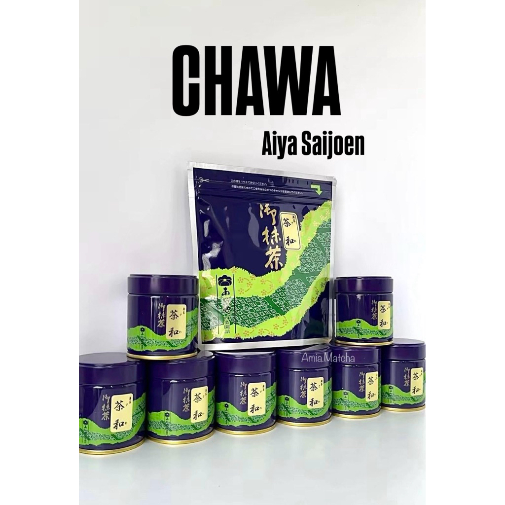 พร้อมส่ง Chawa / Sawa by Aiya Saijoen Nishio Matcha
