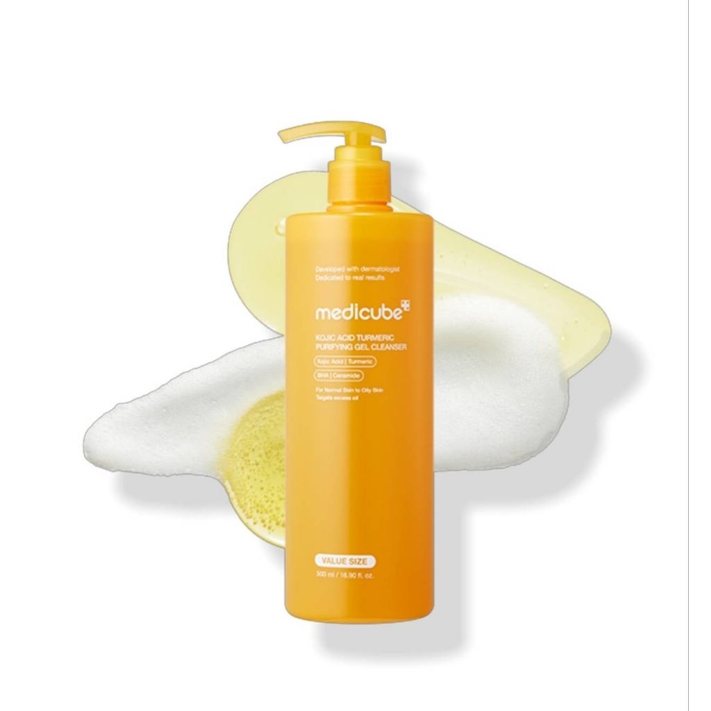 พร้อมส่ง Medicube Kojic Acid Turmeric Purifying Cleanser 500ml