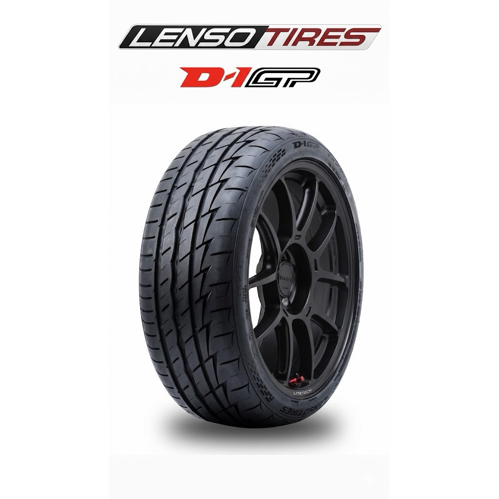 Lenso รุ่น D1GP (4เส้น) ยางใหม่ปี2025-2026 ยางสำหรับเก๋งซิ่ง🔥