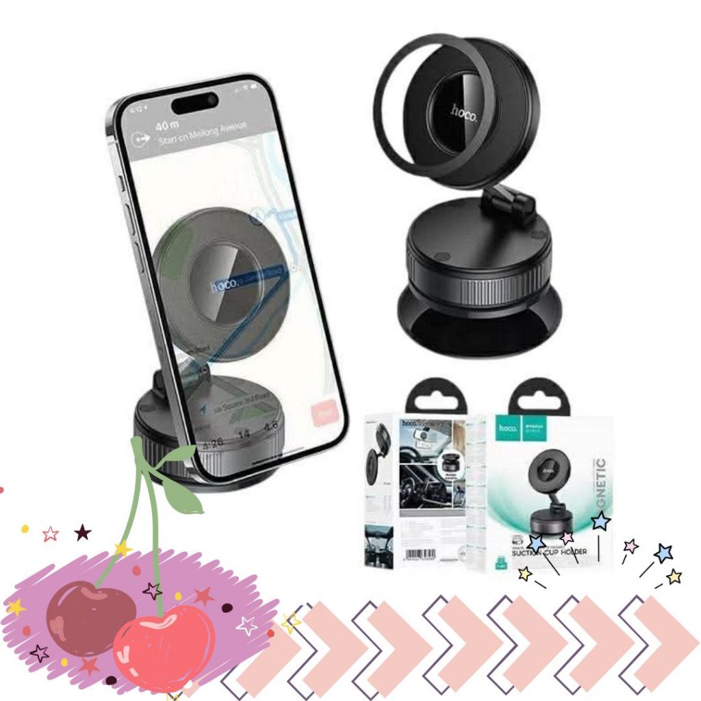 พร้อมส่งจากไทย Hoco H86 Dragon hand-held magnetic holder ขาตั้งมือถือในรถแบบแม่เหล็ก