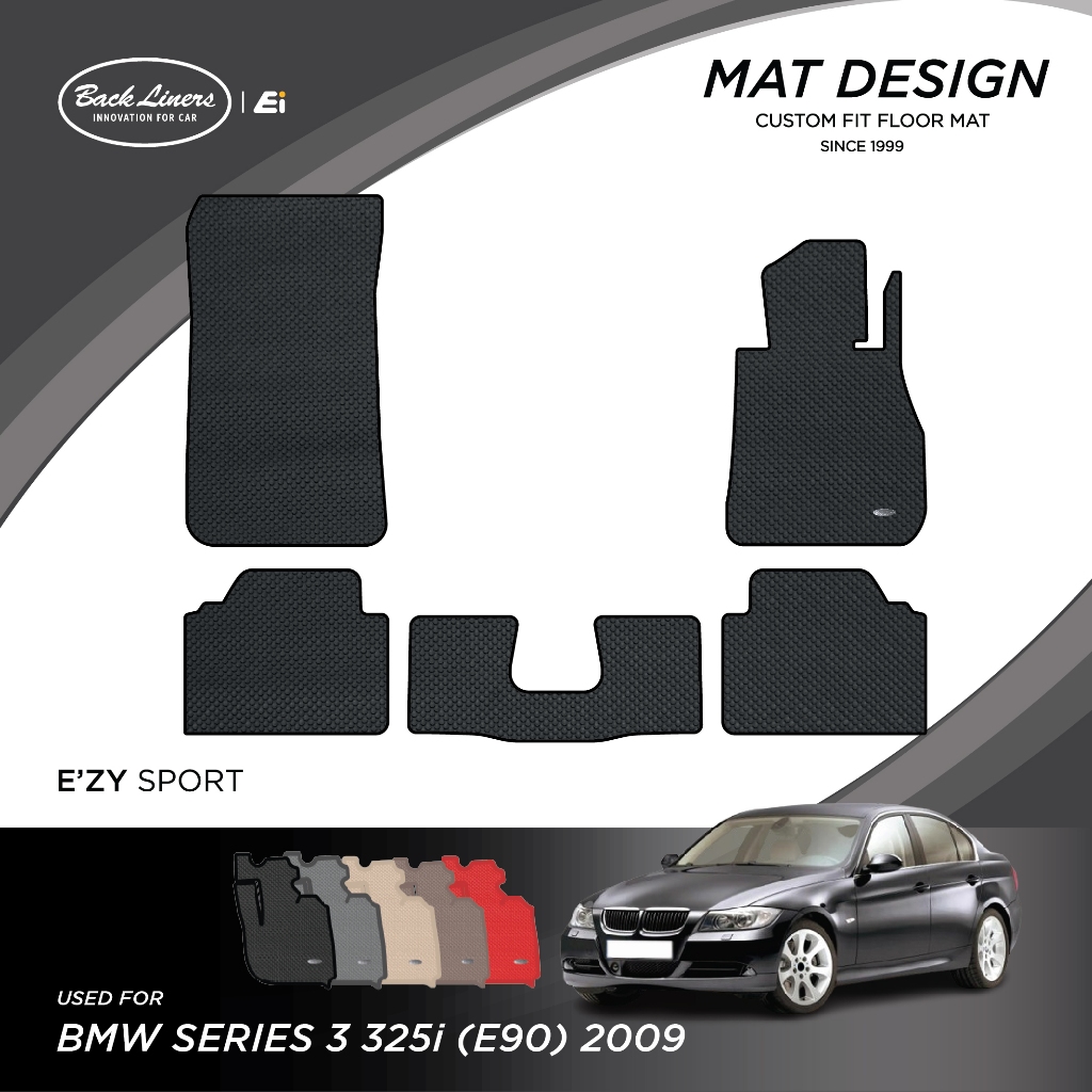 พรมปูพื้นรถยนต์เข้ารูปสำหรับ BMW Series3 รุ่นe90 (ปี2009-2011)