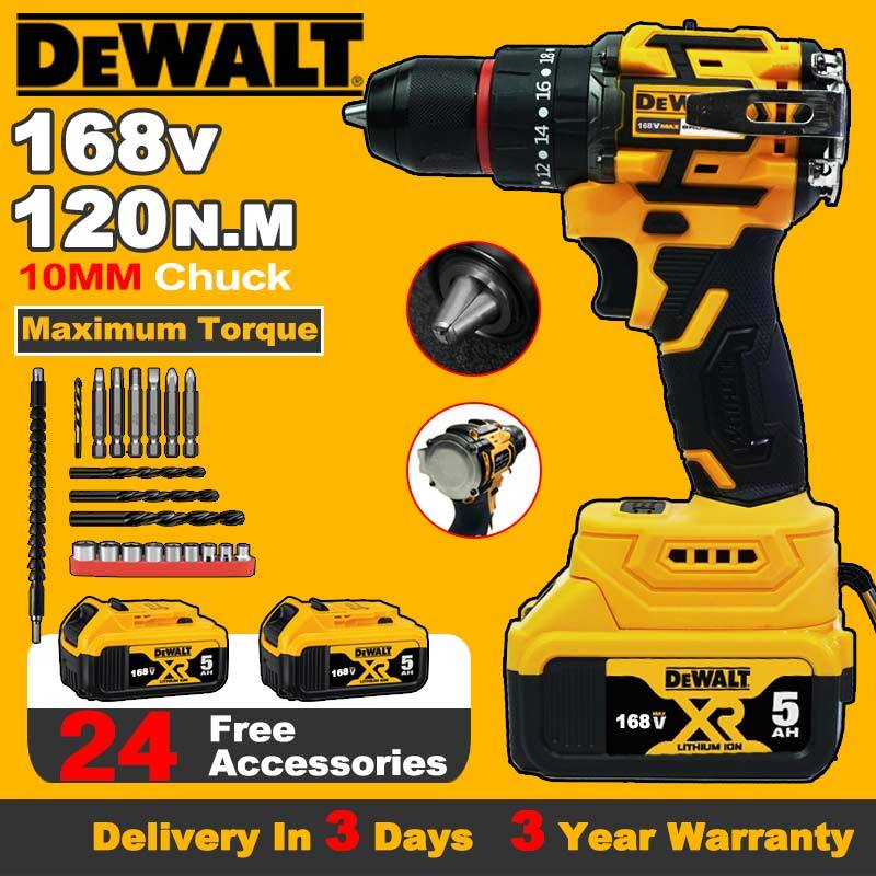 【มอบของขวัญ】120N.M+30pcs สว่านไร้สาย ไร้สายและไร้แปรงถ่าน4ระบบ​​ สว่านกระแทก สว่านไร้สาย สว่าน ไร้สาย สว่านแบต – โปรปัง