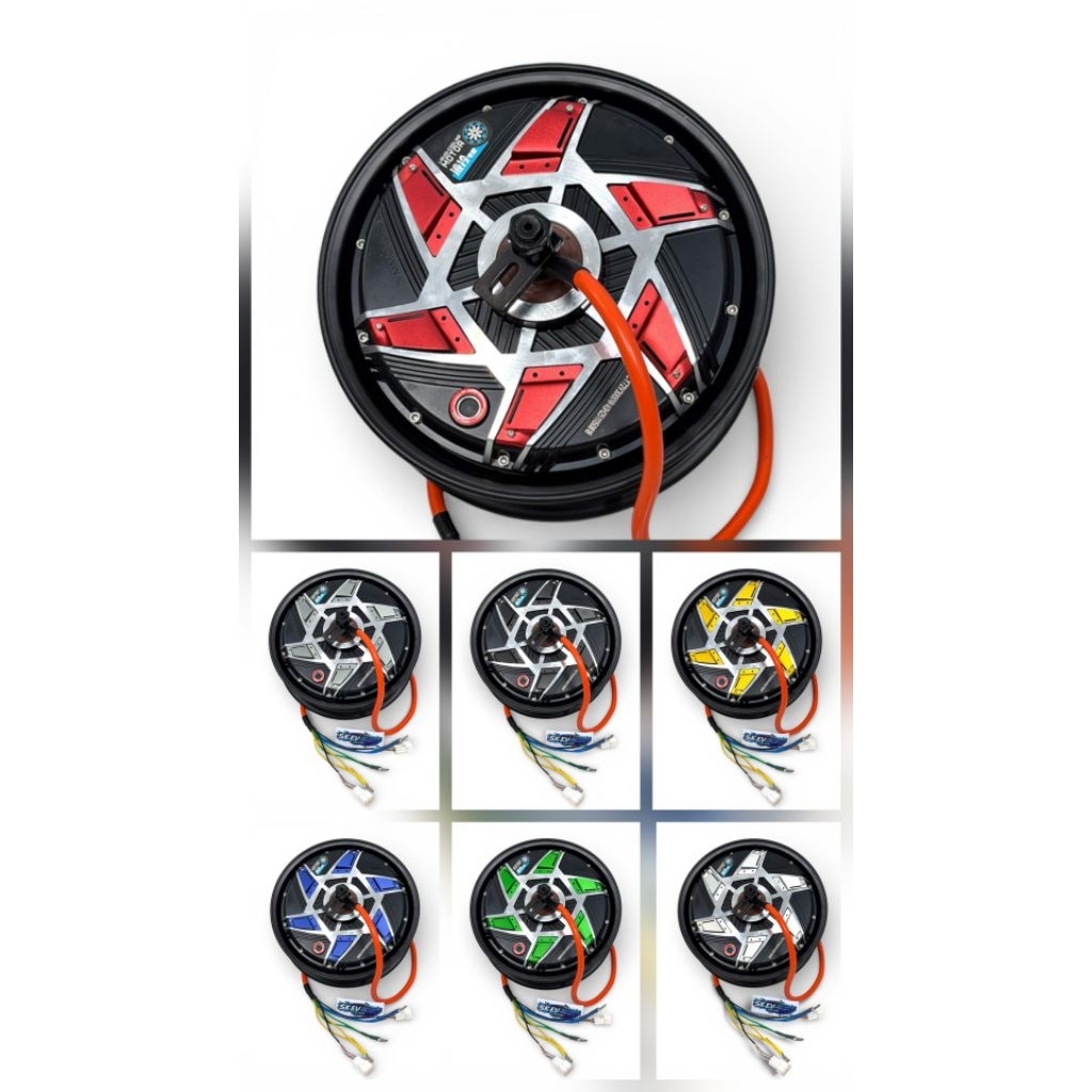 YM Motor 12นิ้ว5000W 50H ระบายความร้อนด้วยน้ำระบบปิดเย็นกว่าเดิมทนกว่าเดิม(พร้อมจัดส่งในไทย)