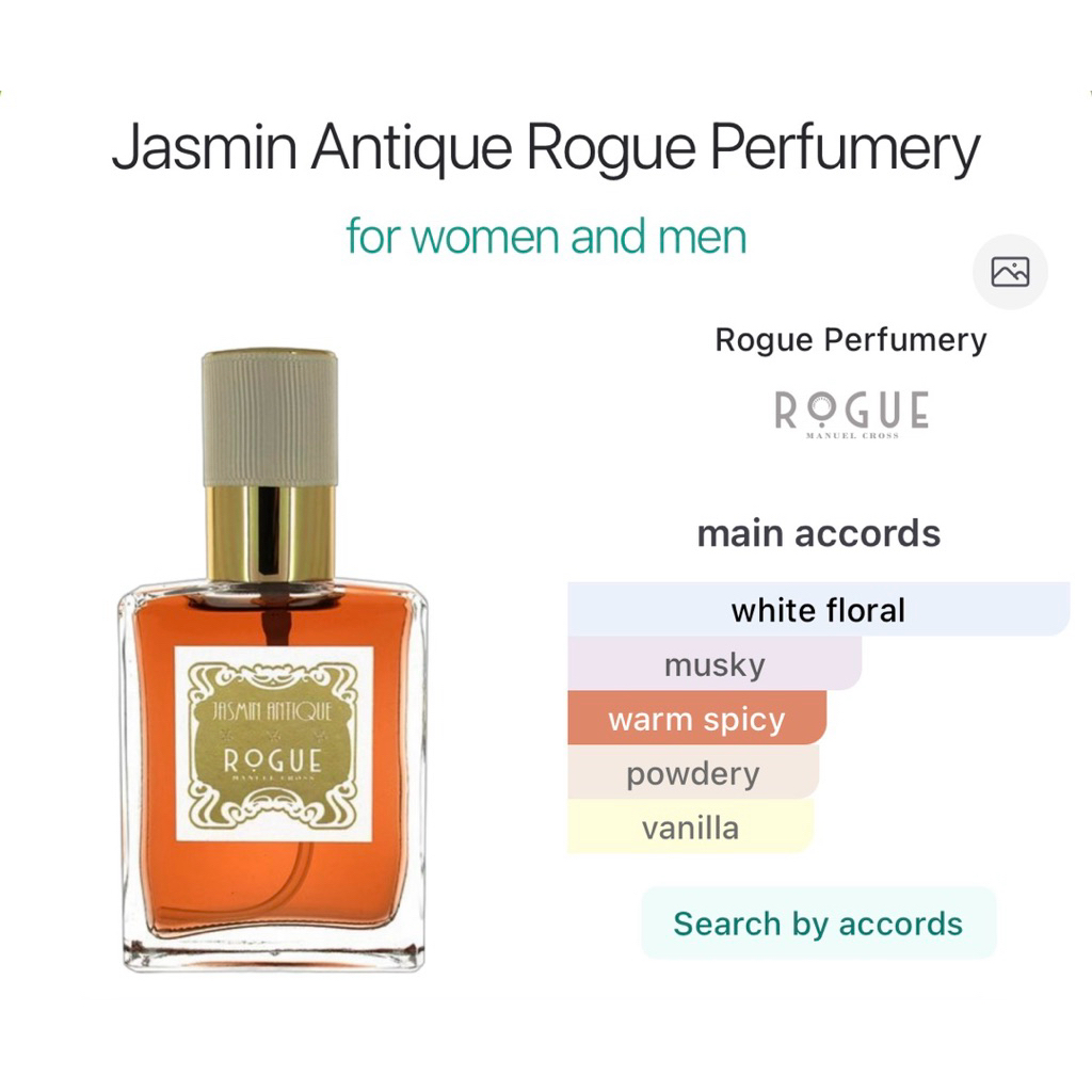 Rogue - Jasmin Antique sample