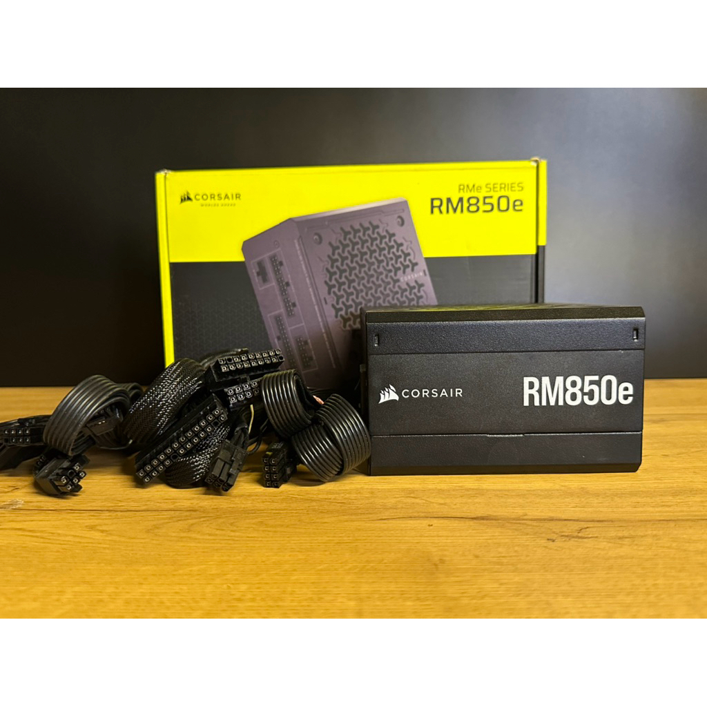 CORSAIR RM850E - 850W CYBENETICS GOLD BLACK ATX มือ2 ประกันเพียบ