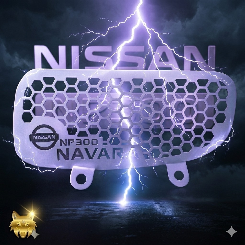 แผ่นกันหนู Nissan NP300 Navara   2014-2019 (SH-02) 😎A😎