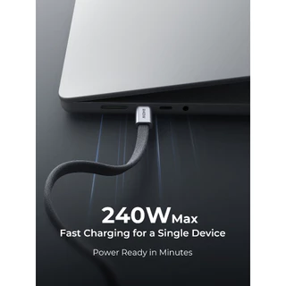 AUKEY สายชาร์จแม่เหล็ก USB-C 60W/140W/240W PD Fast Charge รุ่น CB-DCC075 / DCC145 / DCC251