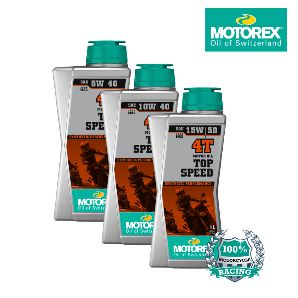 TOP SPEED 4T ขนาด 1 ลิตร (5w/40,10w/40,15w/50)