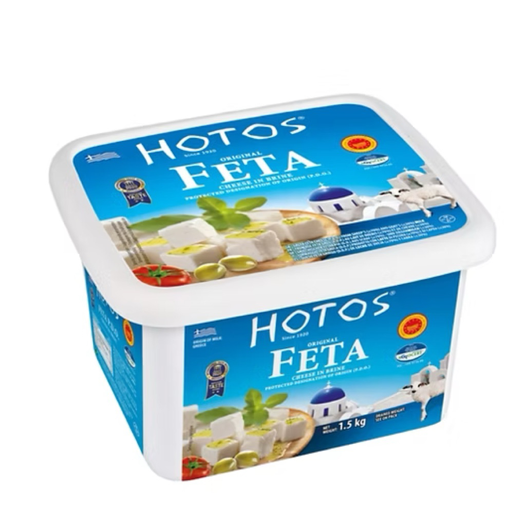 Hotos Feta Cheese in Brine 600g