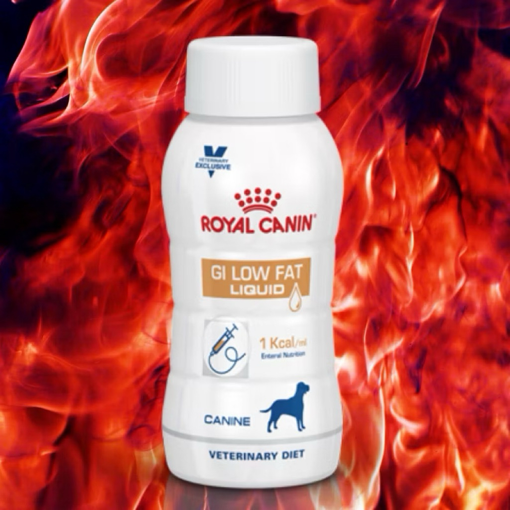 Royal Canin Gastro Intestinal Low Fat Liquid Canine Dog Food 200ml