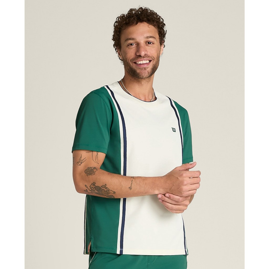 Wilson Men EMERSON TEE เสื้อ WN00019W002001 Official Store