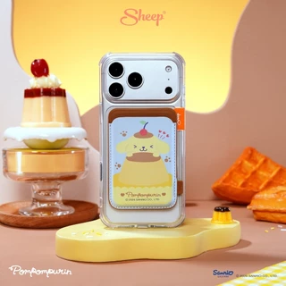[MS Wallet Pompompurin] Pompompurin Collection MS Wallet ที่ใส่บัตรแม่เหล็กแปะหลังโทรศัพท์ สำหรับเคสแม่เหล็ก ปอมปอมปุริน