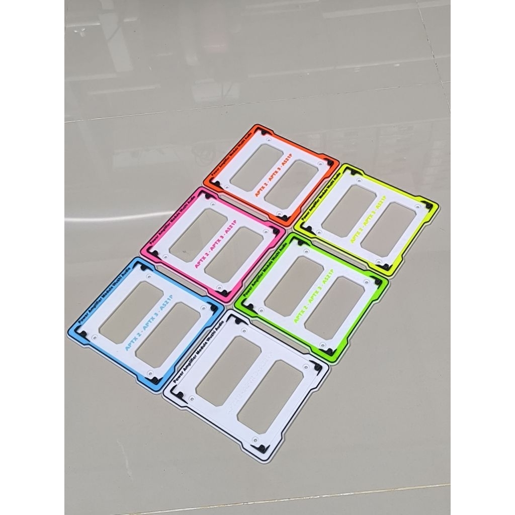 ฐานยึดแอมป์งาน3D_AS21P/APTX3/APTX2_แถมน๊อตยึดฟรีครบชุด