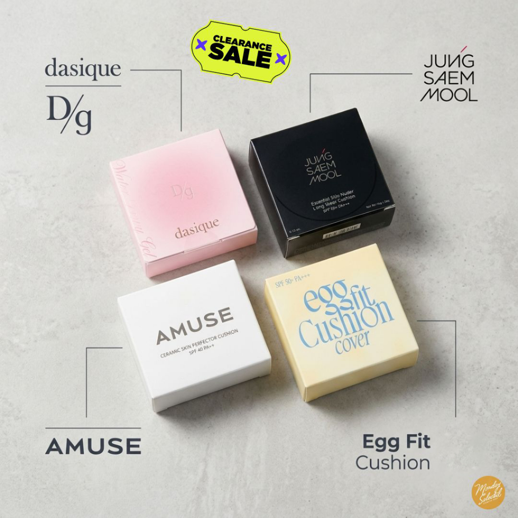 💥ลดล้างสต๊อค💥 #พร้อมส่ง# AMUSE/DASIQUE/FWEE/JUNGSAEMMOOL CUSHION