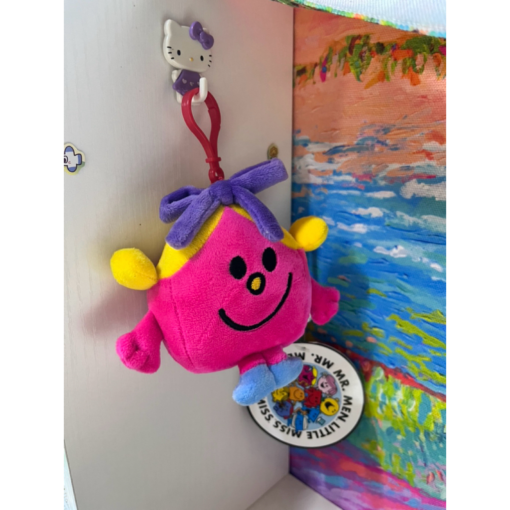 (ส่งต่อ)พวงกุญแจ Mr.men littlemiss แบรนด์ codec.creation