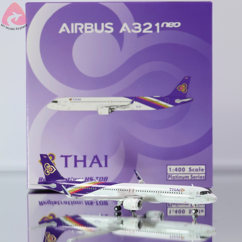 โมเดลเครื่องบิน Thai Airway A321-251NX HS-TOB [PH12060] Phoenix Model 1:400 [พร้อมส่ง] ราคา ถูกที่สุด ดีลบีเคเค แกลเลอรีภาพที่ 7