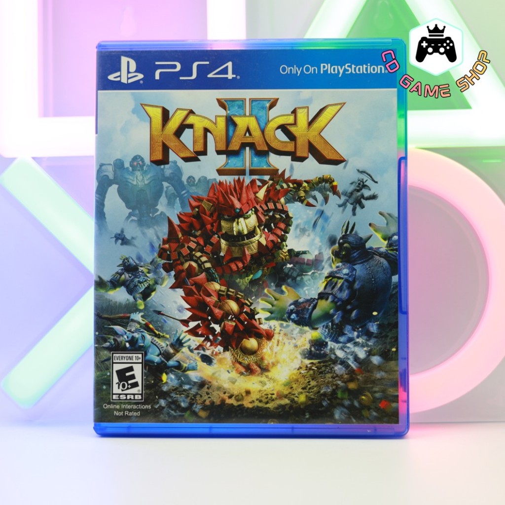แผ่นเกมส์ PS4 Knack 2 (มือ 2) พร้อมส่ง