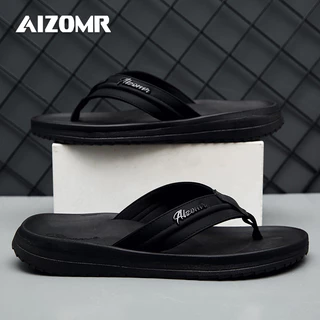 AIZOMR รองเท้าแตะผู้ชาย Flip Flops กันลื่น การรองรับส่วนโค้ง มีให้เลือก 5 สี รุ่น A2251