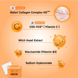 Labs56 คู่ C4 & PDRN | สูตรผิวกระจ่างใส & สูตรผิวเด้งลดริ้วรอย