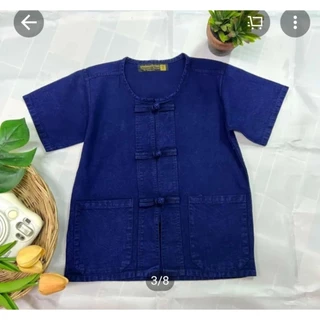เสื้อหม้อห้อม กางเกงหม้อห้อมเด็ก ใส่ไซส์เดียวกับเสื้อนักเรียน
