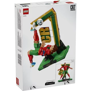 LEGO Editions Football 43016 Cristiano Ronaldo – Football Legend (854 Pieces), Building Blocks, Kids Toy