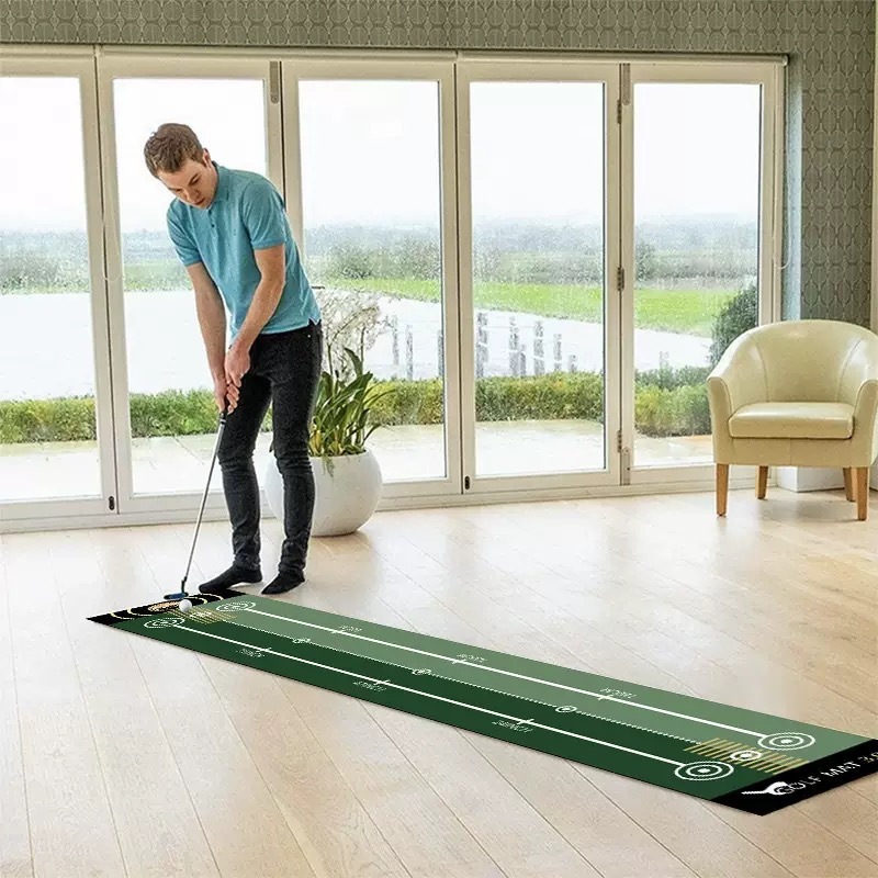 💯พรมซ้อมพัตต์ PGM 2.5เมตร Golf Putting Trainer Mat 250 cm x 30 cm golf putting mat พรมพัตต์กอล์ฟ ซ้อมพัตต์กอล์ฟ training