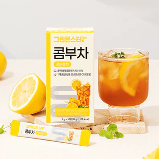 [คอมบูชา] ชาหมัก + โปรไบโอติก ดีท็อกซ์ GREEN MONSTER D-toc Kombucha (5g x 10 ซอง)