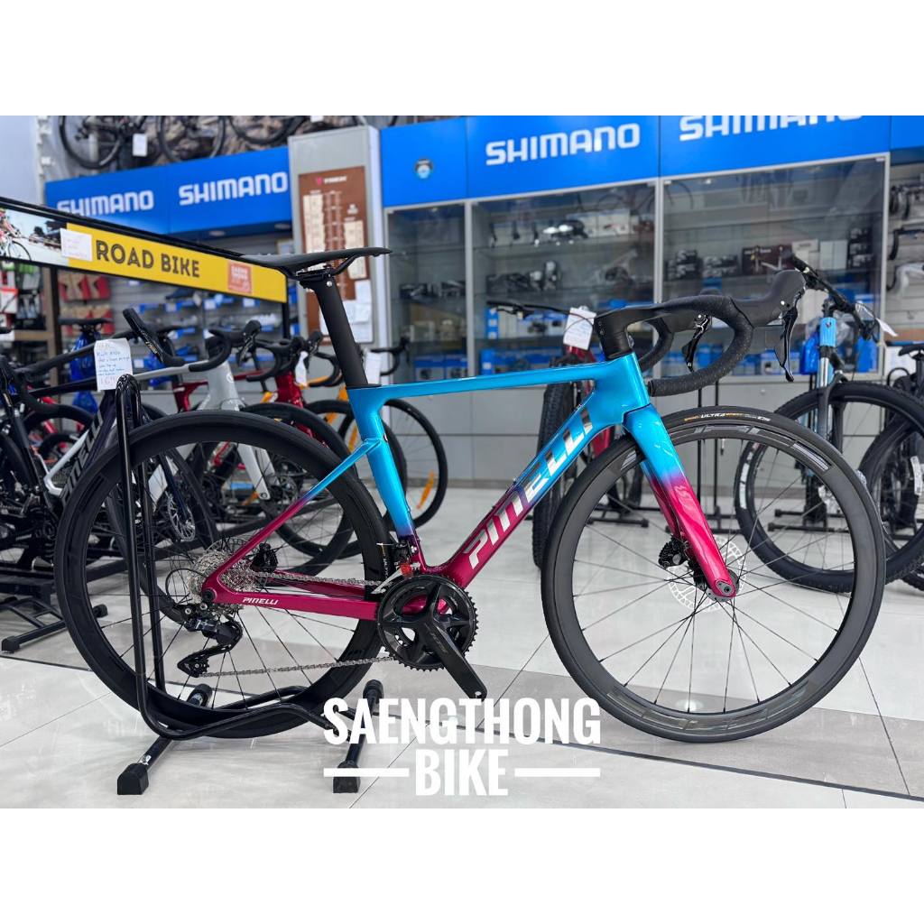 (แท้ชัวร์ มีหน้าร้าน) จักรยานเสือหมอบ Pinelli Z9 Sprint UCI Shimano 105 และ LTWOO