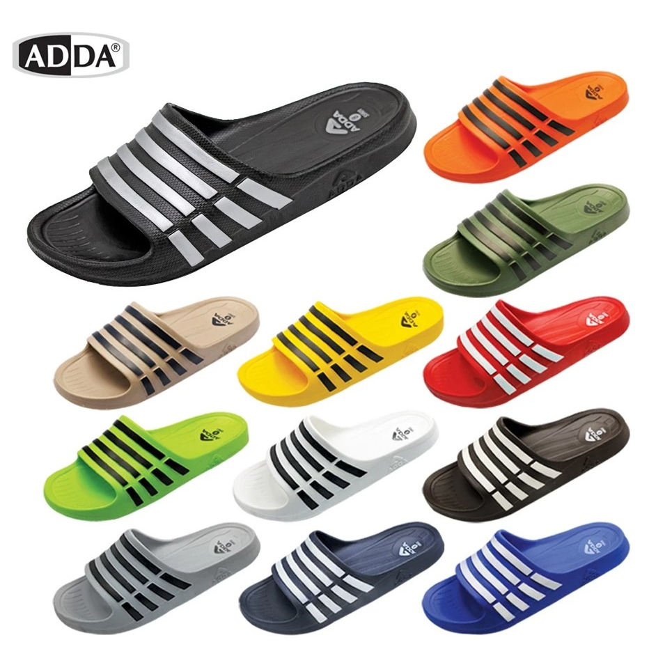 รองเท้าแตะแบบสวม ADDA แตะลำลอง ชาย-หญิง รุ่น 55R01 (Size 4-12)