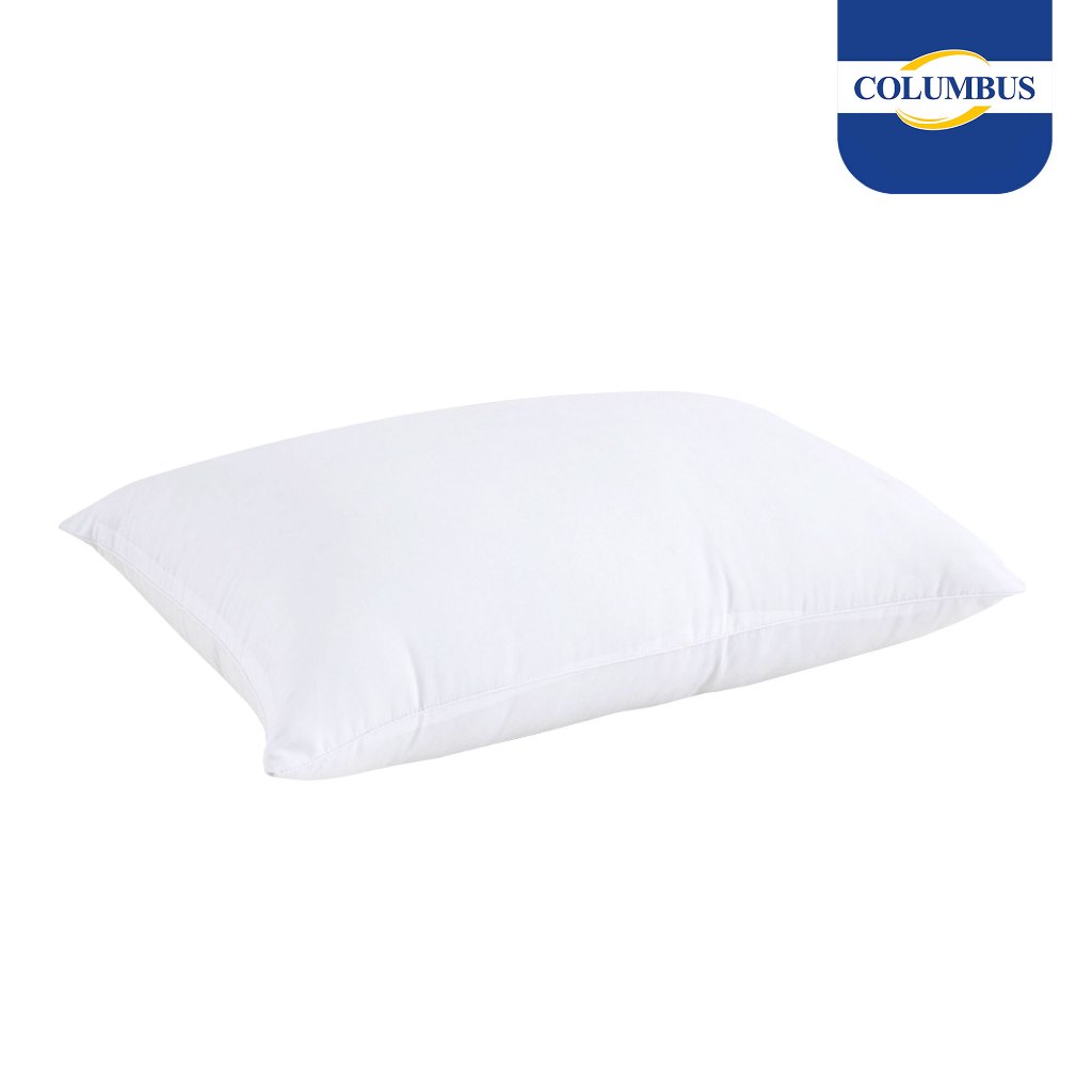1แถม1 หมอนหนุน COLUMBUS รุ่น Cloud Soft เส้นใยสังเคราะห์ ใยฟู นุ่มสบาย เกรดพรีเมี่ยม ราคา ถูกที่สุด ดีลบีเคเค แกลเลอรีภาพที่ 9