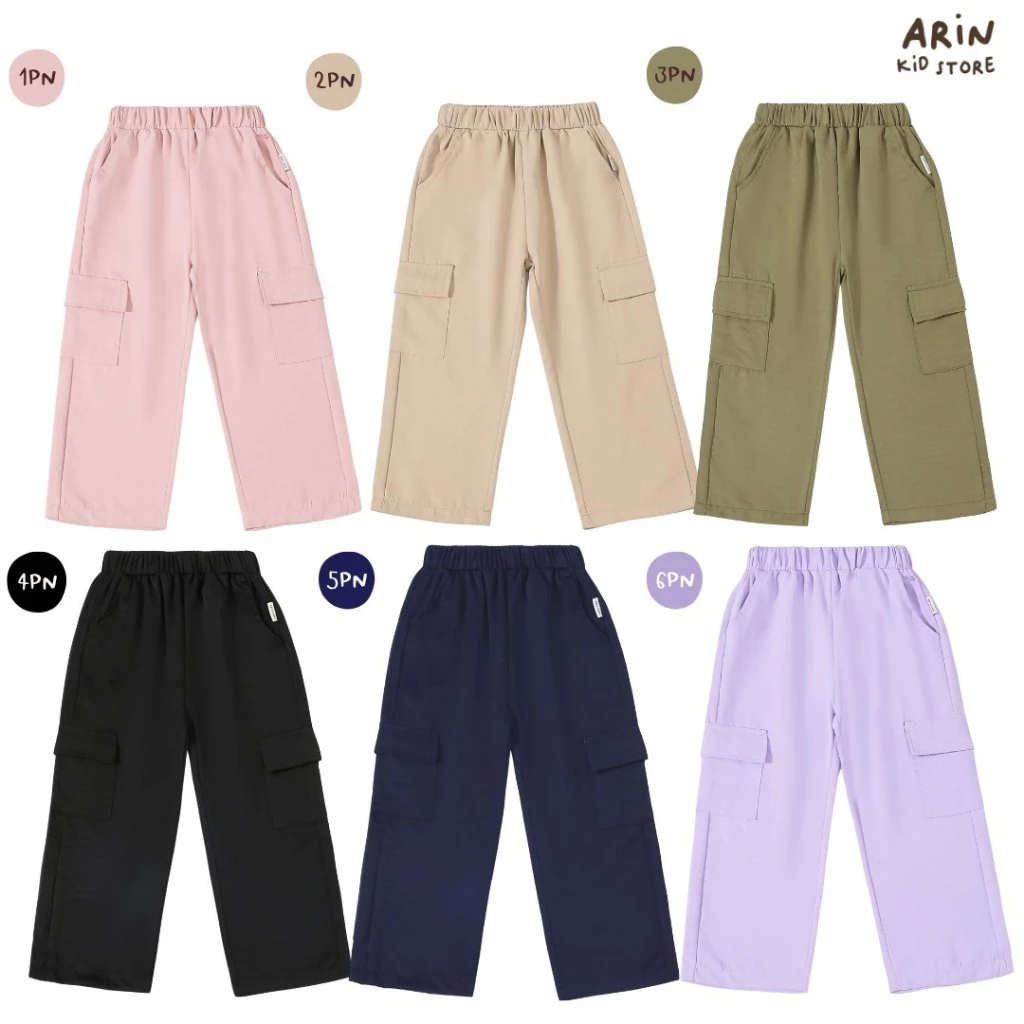 กางเกงคาร์โก้เด็ก รุ่นPN ของแบรนด์Arin Kids อริน คิดส์