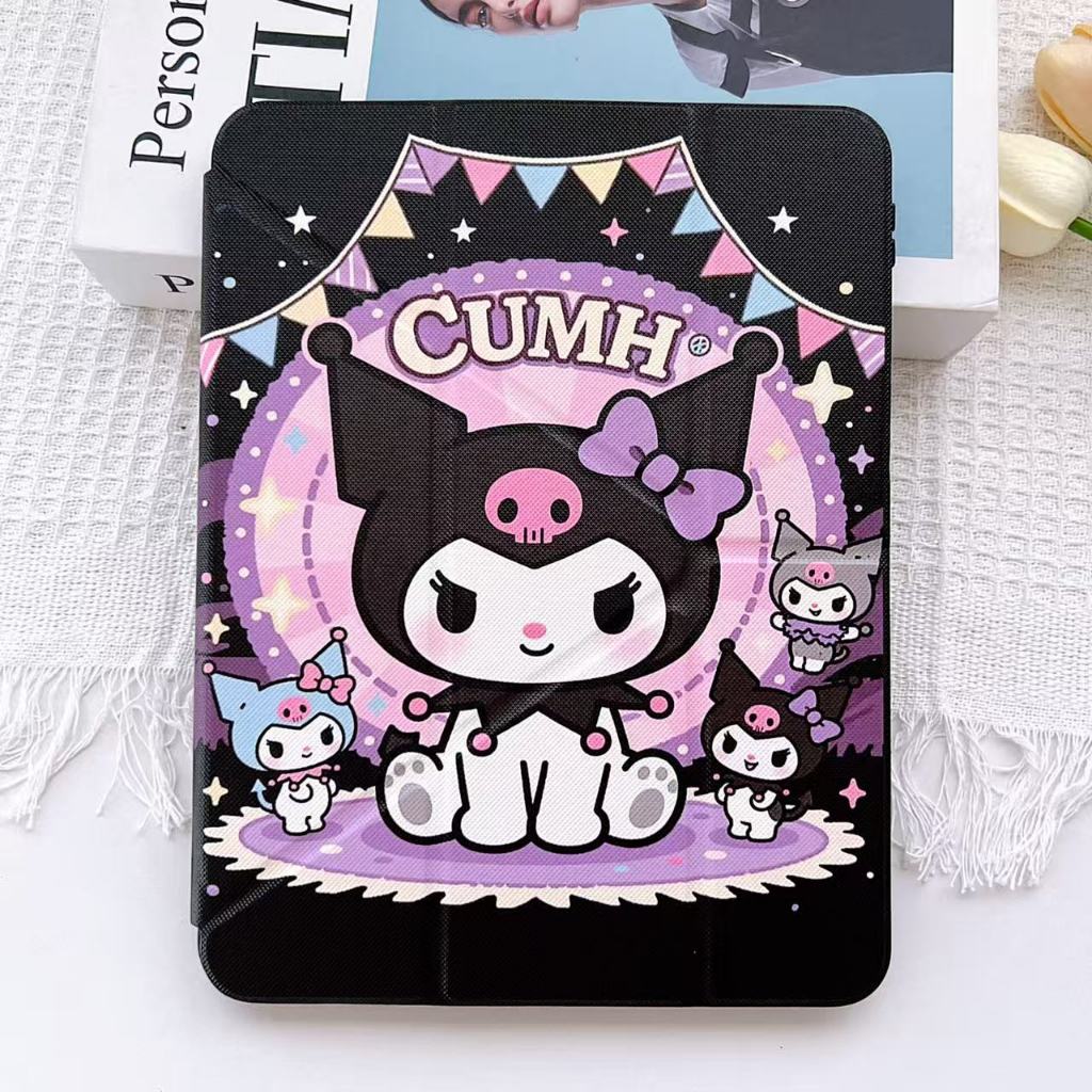 เคสไอแพด พับแกนYใส่ปากกาได้ รุ่น Gen10 Gen11 A16 Air4 air5 Air6 Air7 air8 pro10.2 10.5 10.Gen7 Gen8 Gen9 ราคา ถูกที่สุด ดีลบีเคเค แกลเลอรีภาพที่ 8