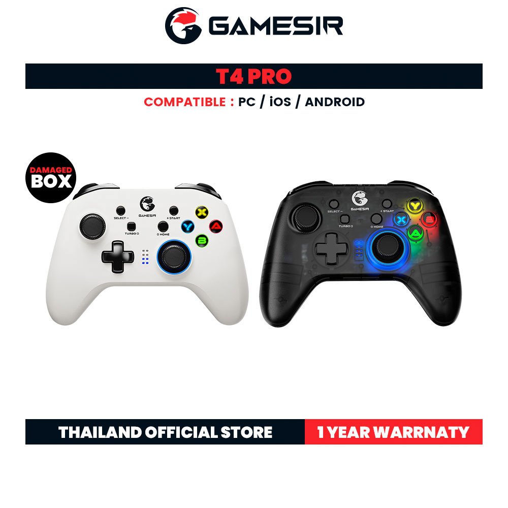 [Damaged Box] GameSir T4 PRO Muti-Platform Wireless Gaming Controller จอยเกมไร้สาย