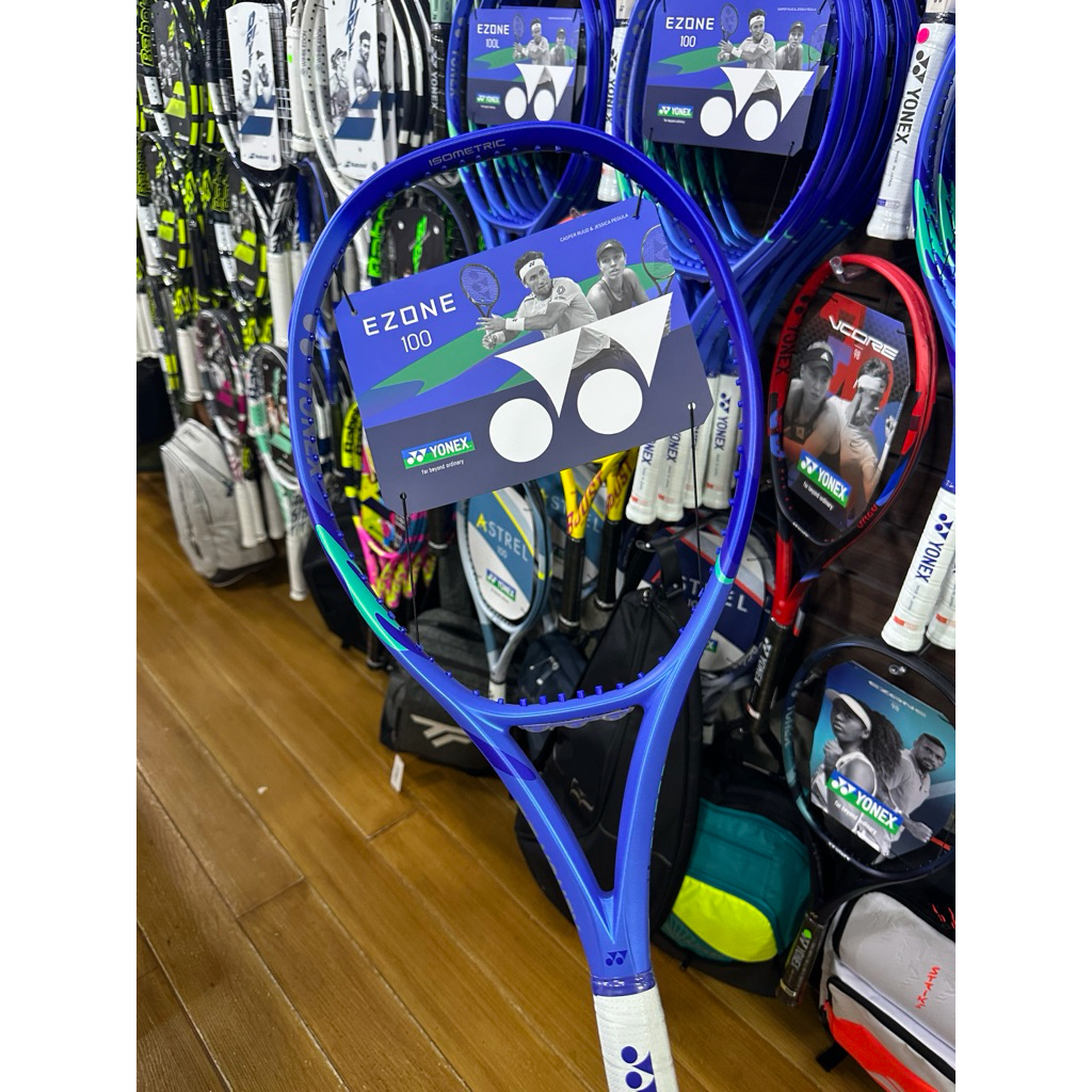 ไม้เทนนิส YONEX EZONE 100 หน้าไม้ 100 น้ำหนัก 300 กรัม (สินค้าสั่งขึ้นเอ็นตามออเดอร์ ไม่รับเปลี่ยน ห