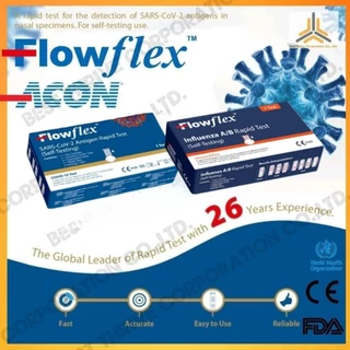 Flowflex ชุดตรวจไข้หวัดใหญ่สายพันธุ์เอ/บี Influenza A/B Rapid Test ชุดตรวจโควิด SAR-CoV-2Antigen RapidTest ATK SET1TEST