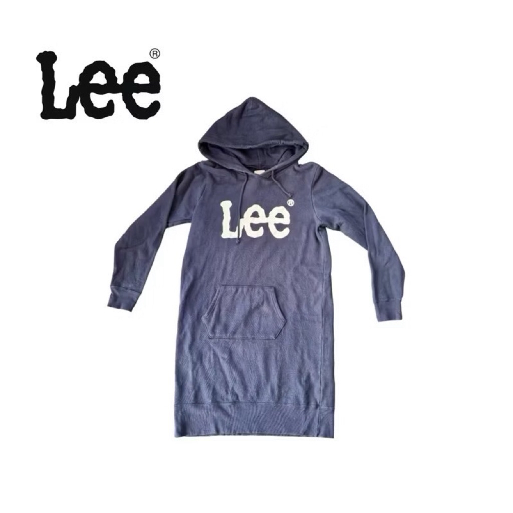Lee Union Made เสื้อเดรสมีฮู้ด ลี