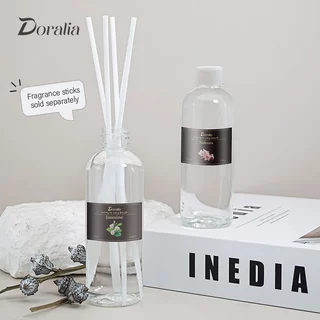 【Doralia】 ก้านไม้หอมอโรม่า ก้านไม้หอมปรับอากาศ แบบเติม 100 ml (ไม่มีสี) ไม่มีแท่งระเหย
