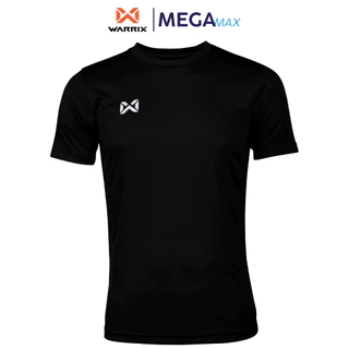 เสื้อกีฬา WARRIX FBA071 FBA571 ผ้าไมโครเรียบ คอกลม แขนสั้น สีพื้น WA-251FBACL01