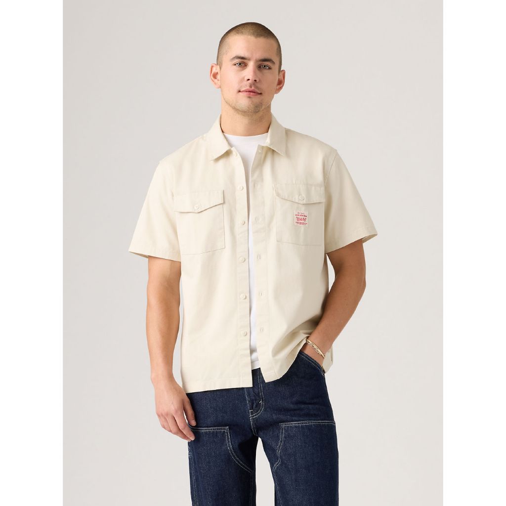 เสื้อเชิ้ตผู้ชาย Levi's® Men's Short-Sleeve Worker Shirt