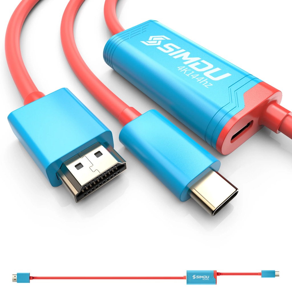 GeekShare SIMDU Screen Mirroring Cable For Windows / Macos / NSW1/2 / Rog / Steam Deck / Hdr/hdcp (By ClaSsIC GaME)