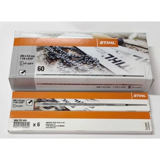 STIHL ** ของแท้ ** ตะไบแทงโซ่ ตะไบหางหนู สำหรับโซ่เลื่อยยนต์ ขนาด 4.0mm, 4.8 mm, 5.5mm (6 เส้น)