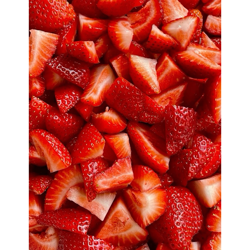 สตอเบอรี่อบแห้ง พันธุ์โอด บรรจุ5กรัม อร่อย หวานหอม(ล็อตใหม่)