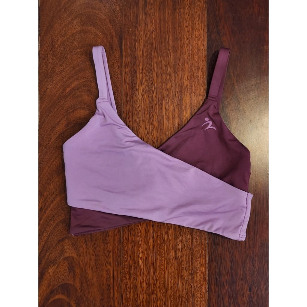 sport bra สีม่วง D&P size s