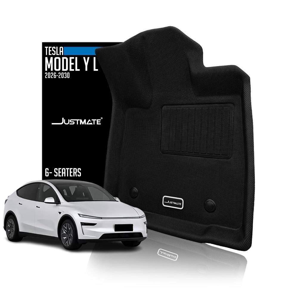 [JUSTMATE] TESLA พรมปูพื้นรถยนต์ MODEL Y L 2026 - 2030 6 SEATER