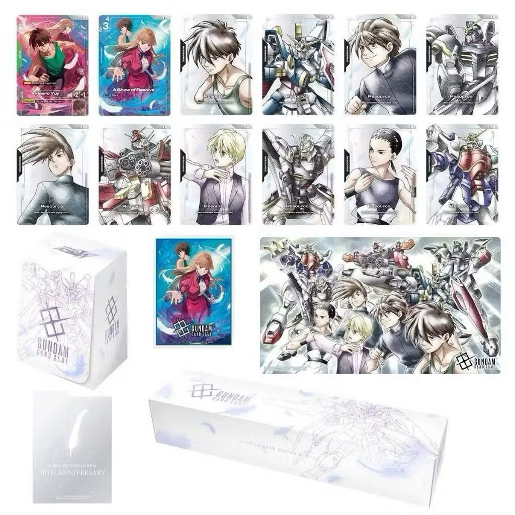 English-PB01 Gundam Wing 30th TCG Gundam Card Game